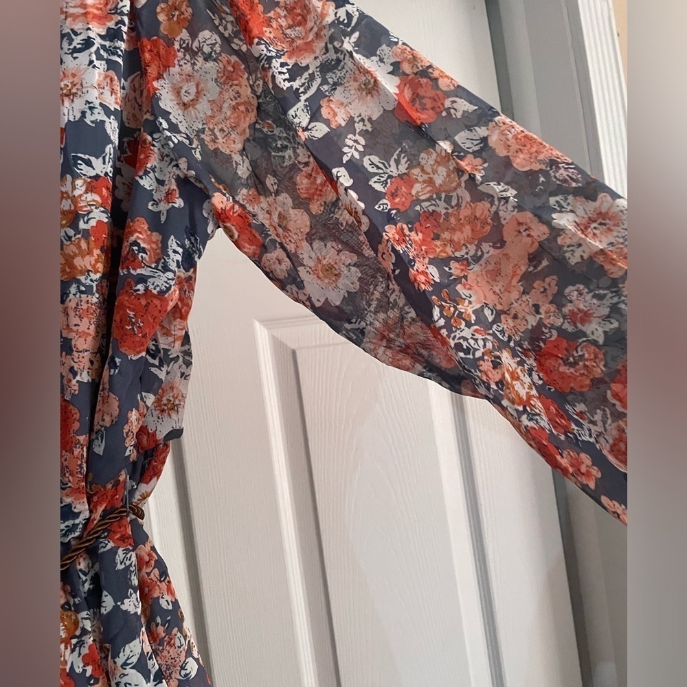 NWT New Look floral print bohemian maxi s plus size 1X & 2X πΊBN 37 - Picture 6 of 12